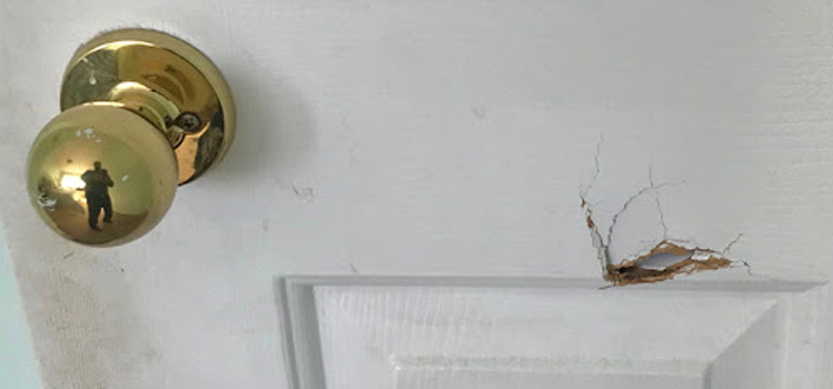 interior door hole repair Pleasanton